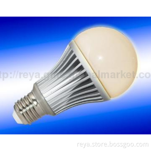 9W Warm White Switch Dimming LED Bulb-silver shell